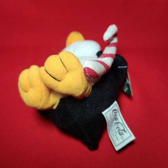 Coca Cola Penguin Christmas Plush Ornament 1999 - Picture 10 of 11